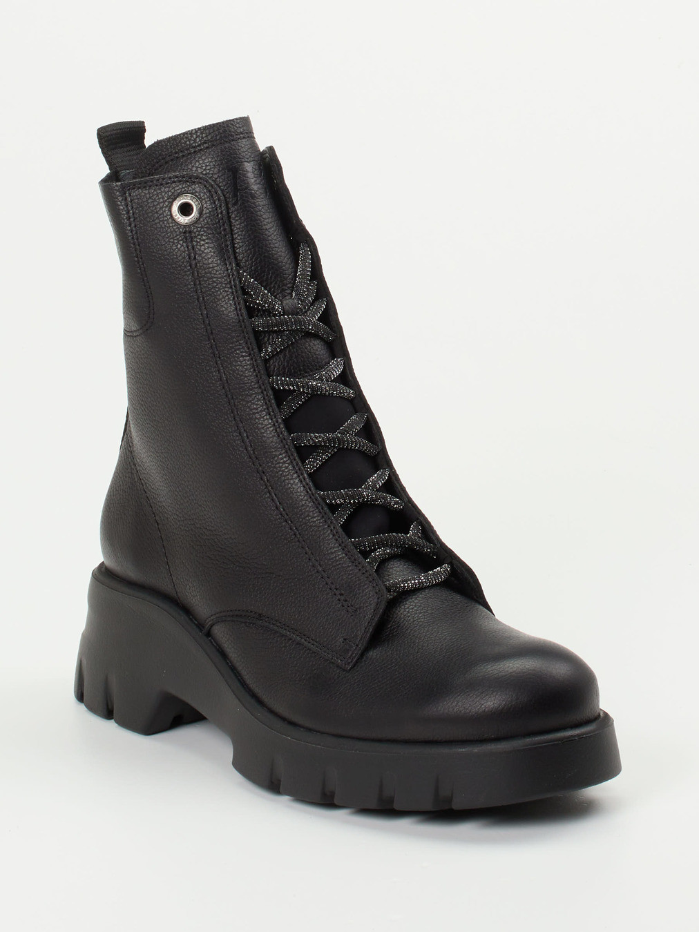 Schnürstiefelette schwarz 1725009009106