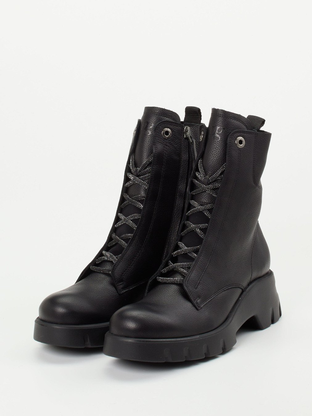 Schnürstiefelette schwarz 1725009009102