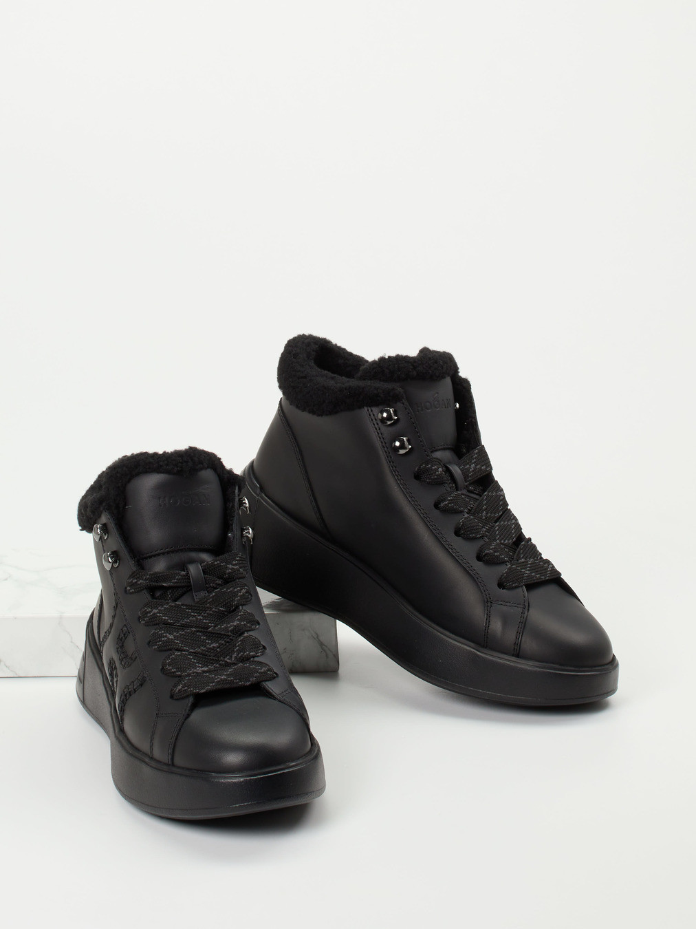 Schnürstiefelette schwarz 1805009000804