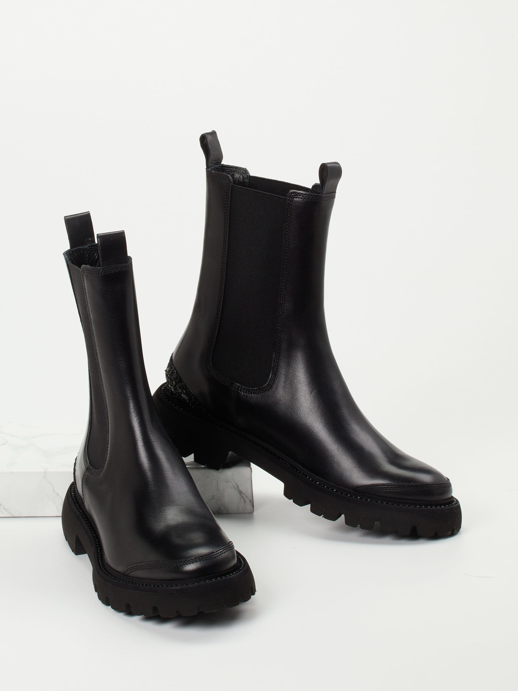 Chelsea Boots schwarz 1733009020004