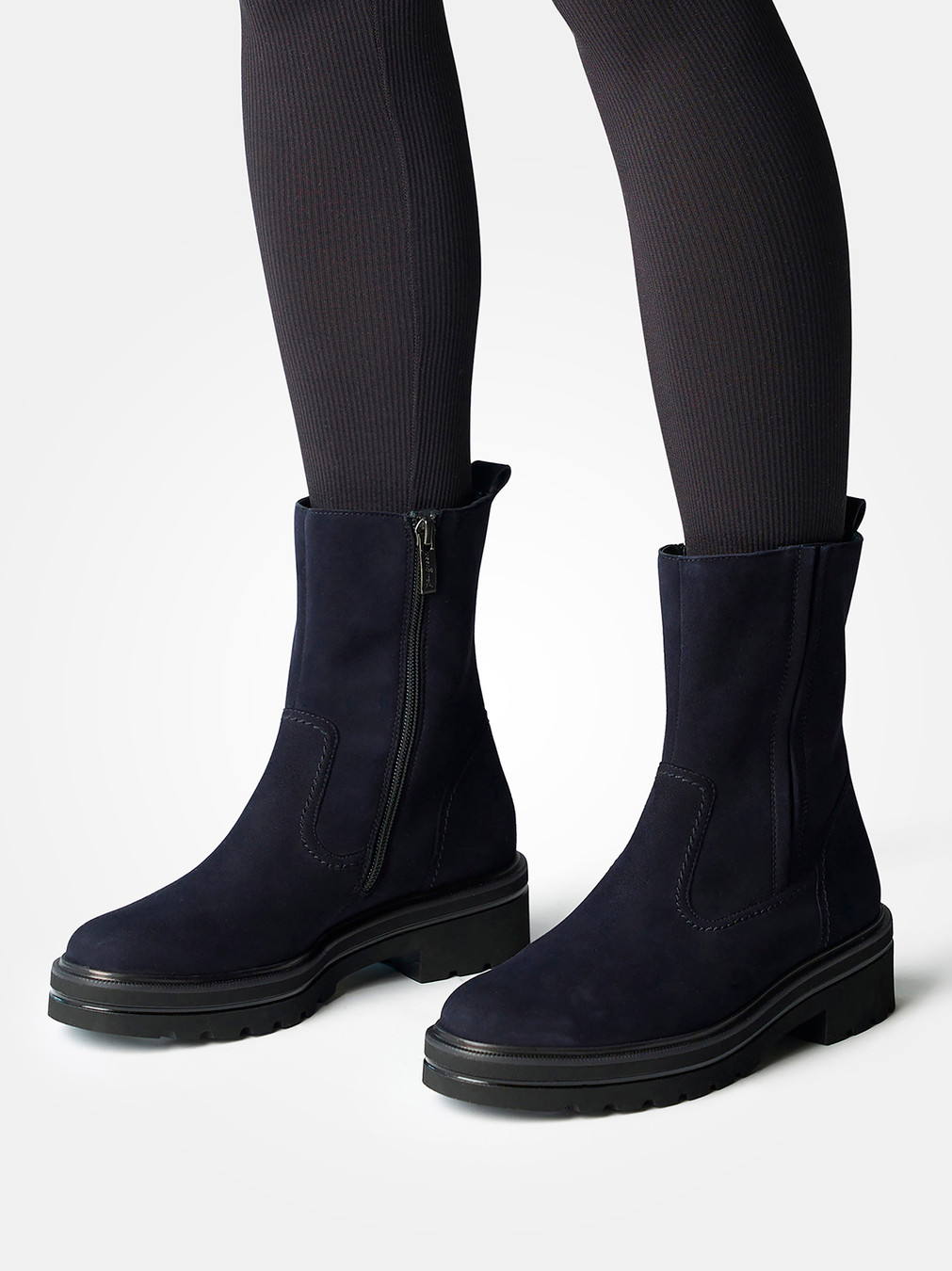 Stiefelette blau 1735109001402