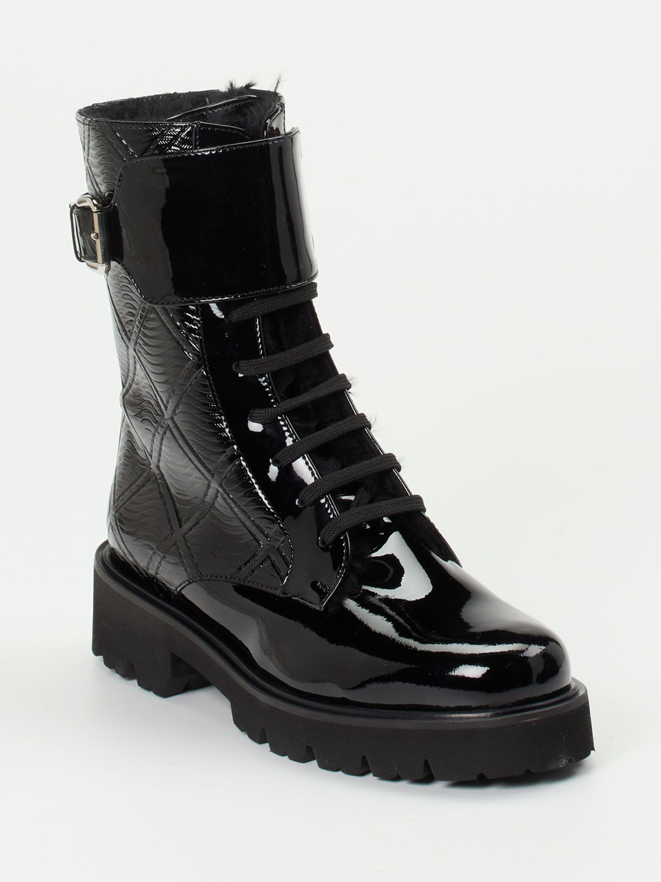 Schnürstiefelette schwarz 1823009009806