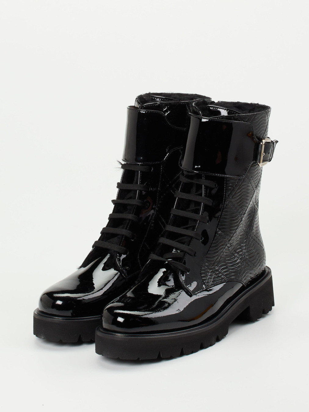 Schnürstiefelette schwarz 1823009009802