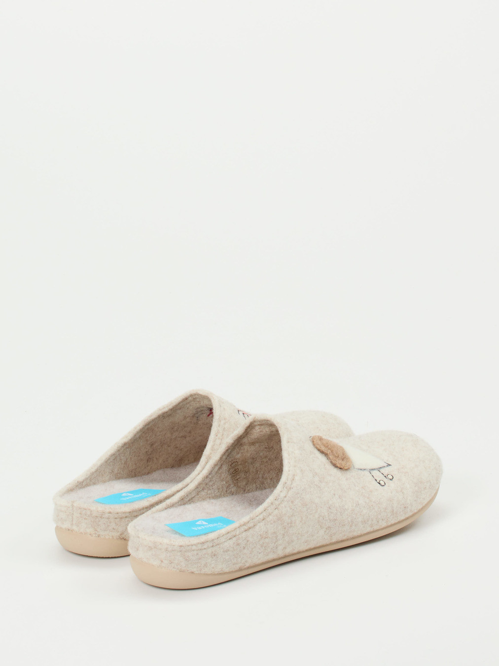 Hausschuh beige 7163359001303