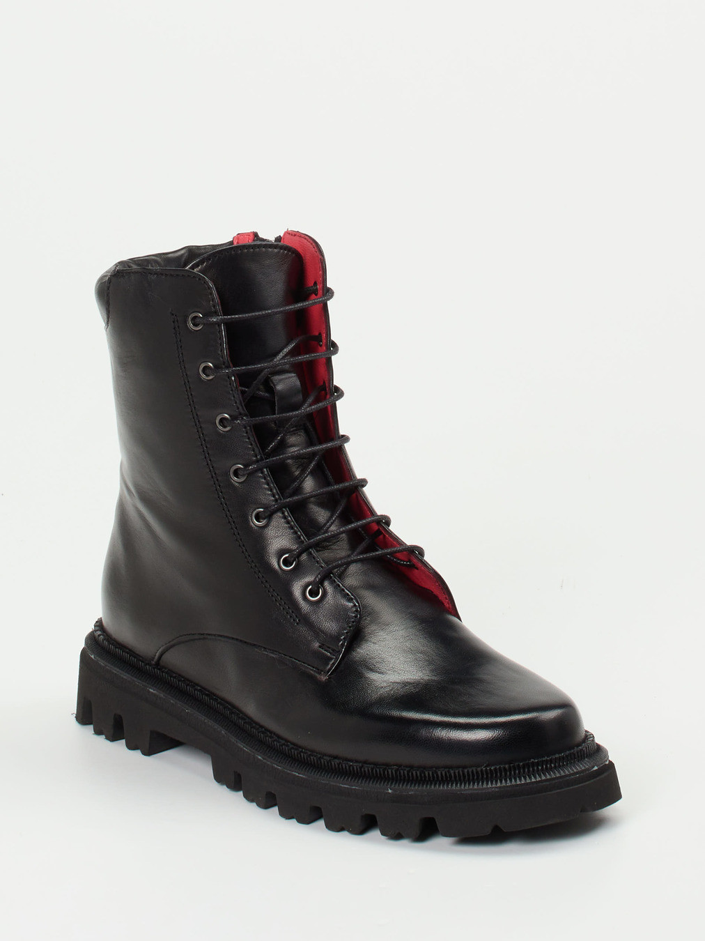 Schnürstiefelette schwarz 1723009016606