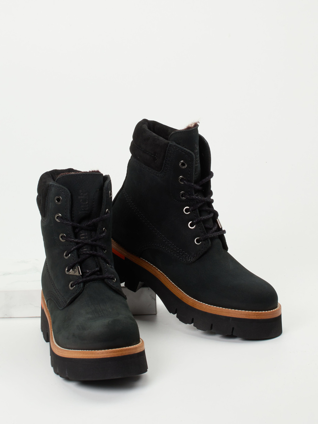 Schnürstiefelette schwarz 1823009009904