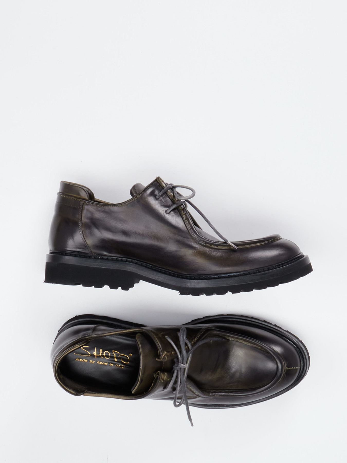 Schnürschuh grau 4610409011404