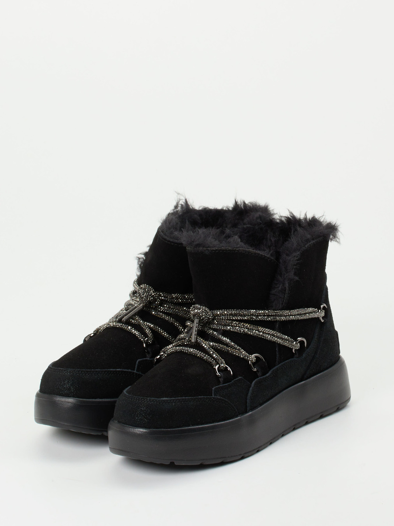 Schnürstiefelette schwarz 1805009000902