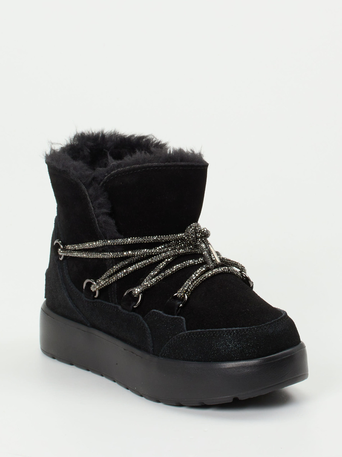 Schnürstiefelette schwarz 1805009000906