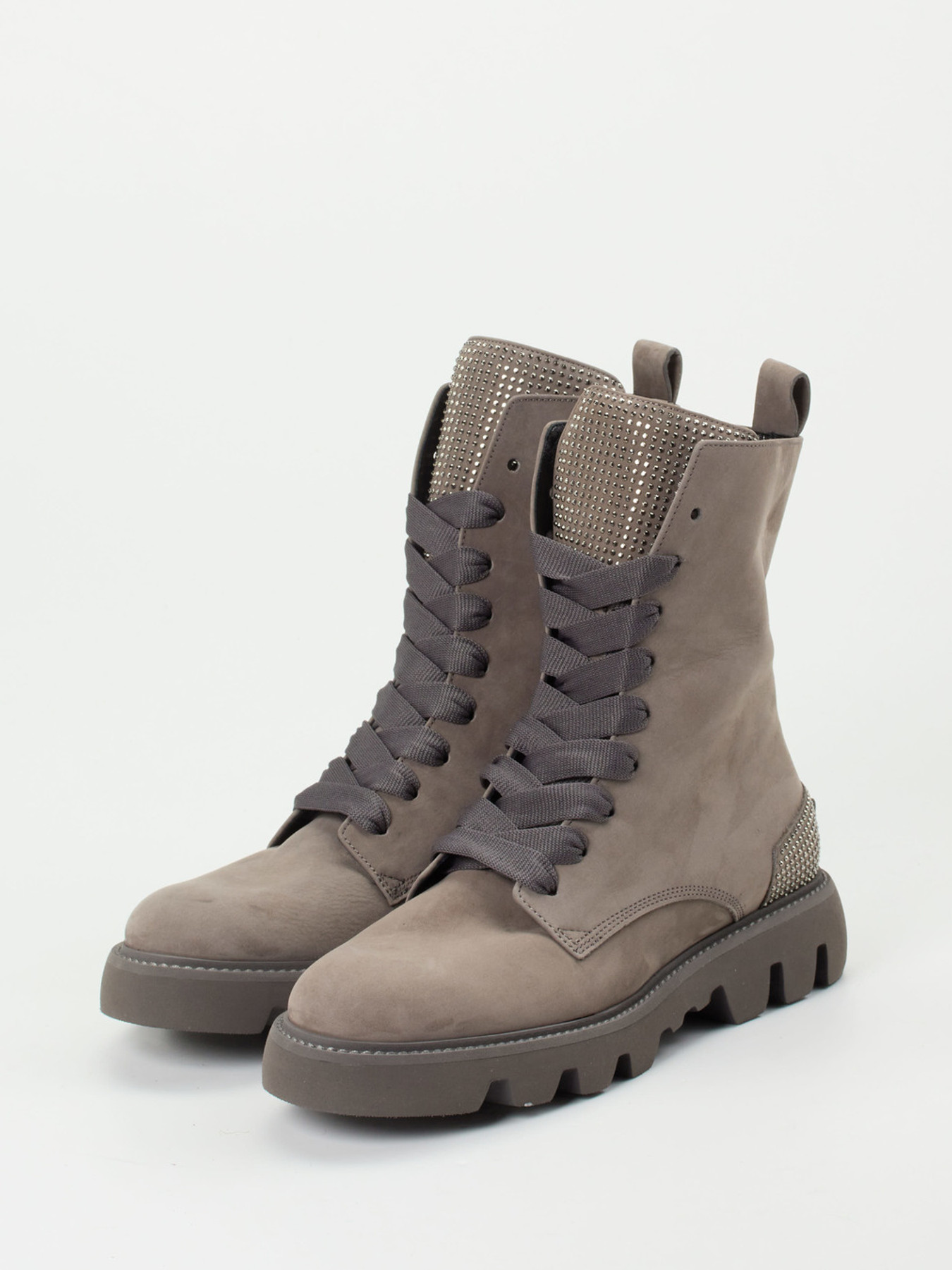 Schnürstiefelette grau 1723459000602