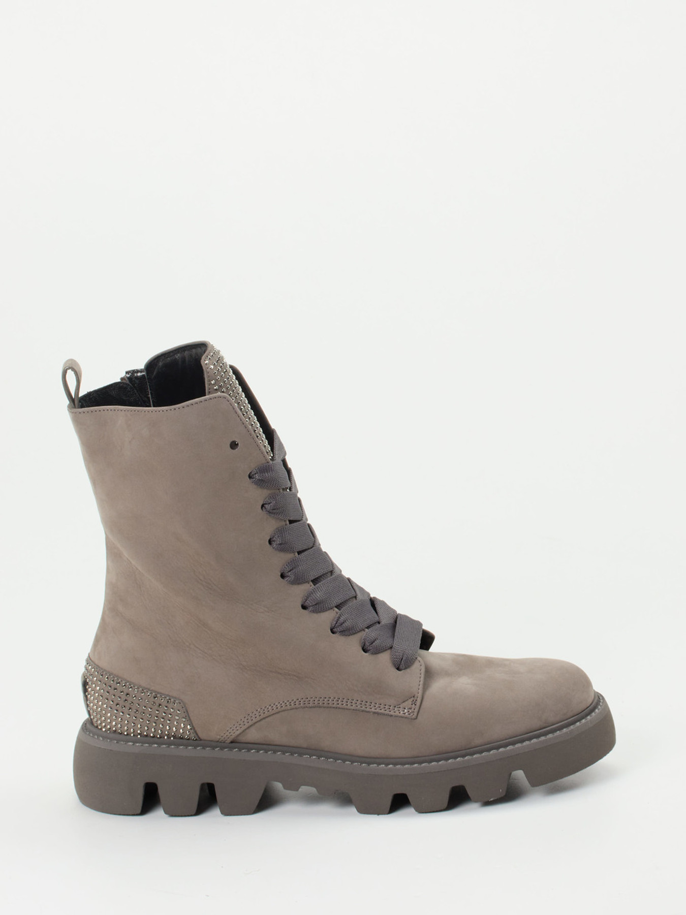 Schnürstiefelette grau 1723459000601