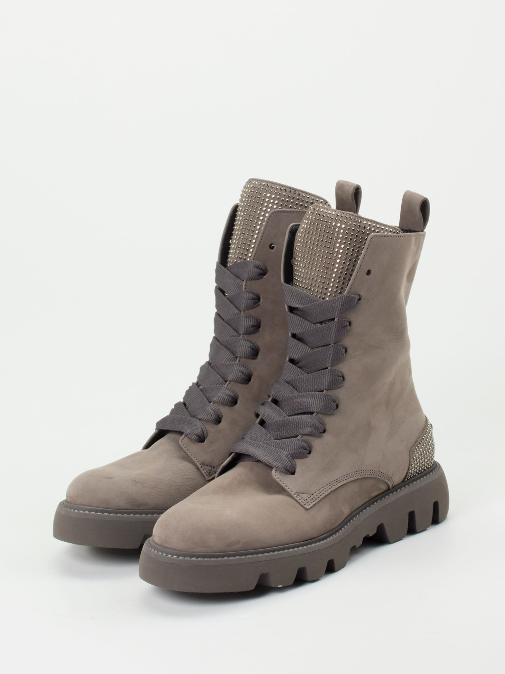 Schnürstiefelette grau 1723459000602