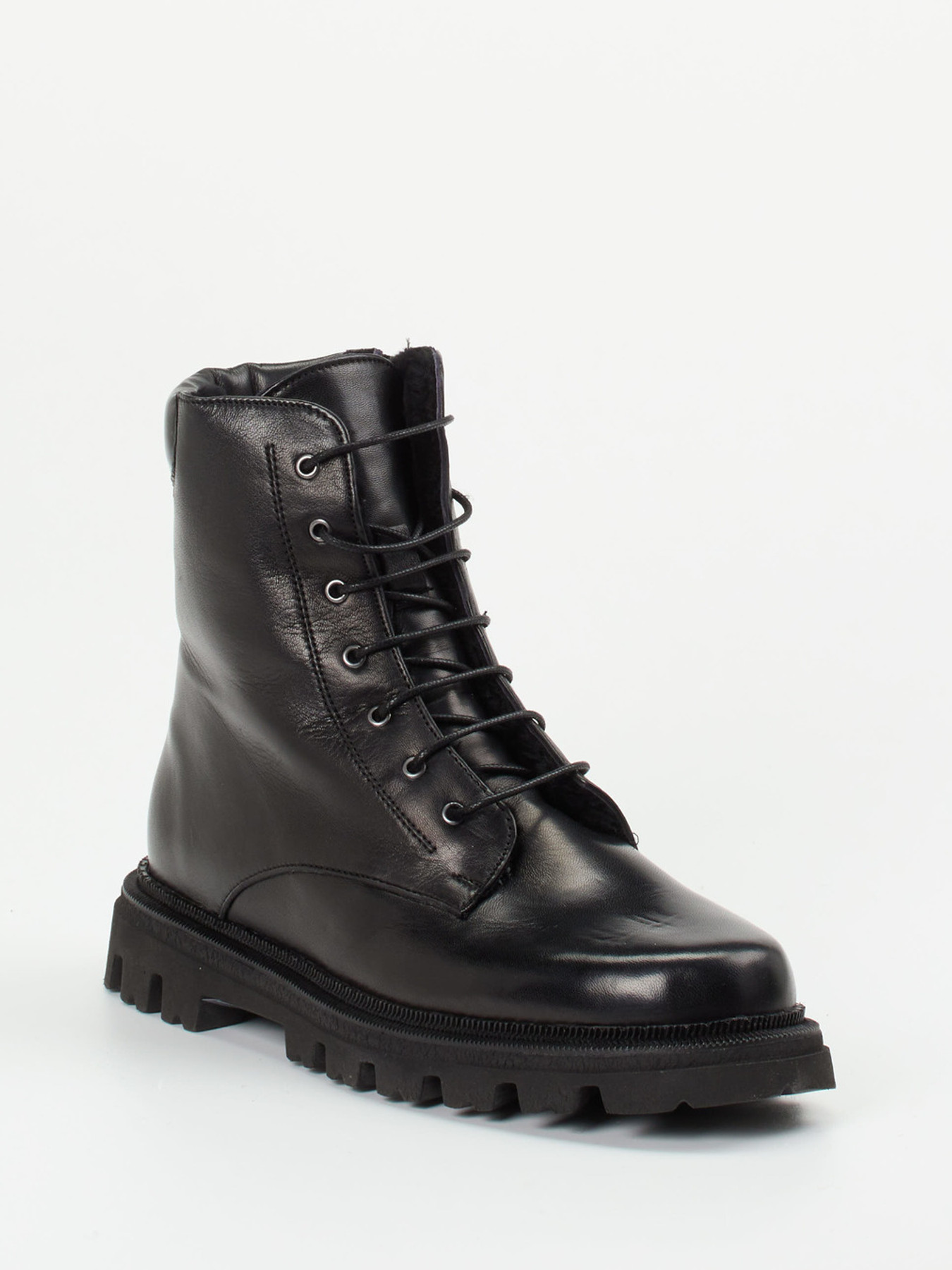 Schnürstiefelette schwarz 1823009009706