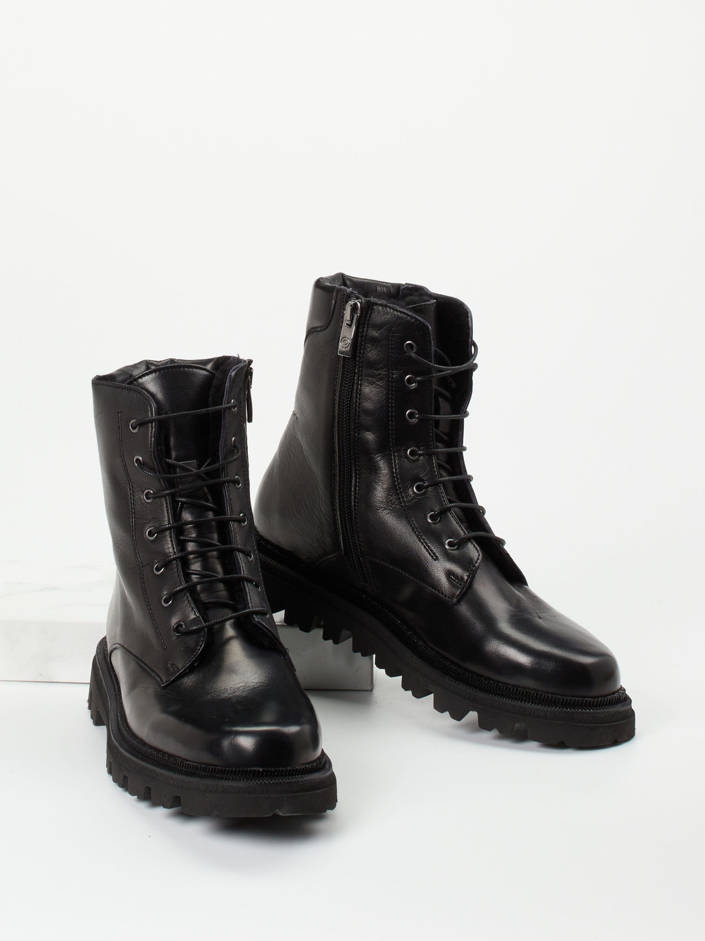 Schnürstiefelette schwarz 1823009009704