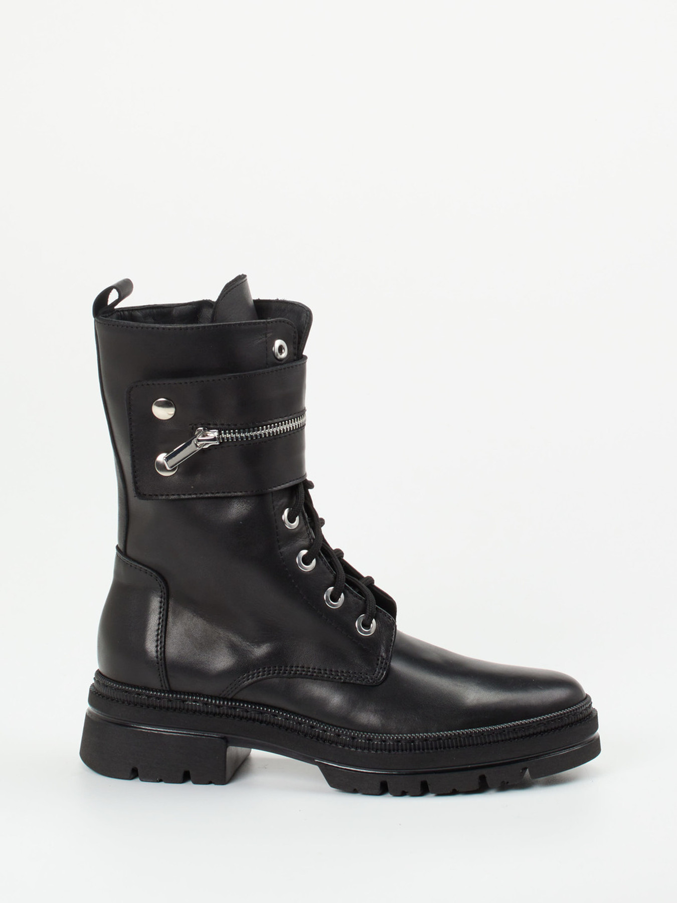 Schnürstiefelette schwarz 1723009016301