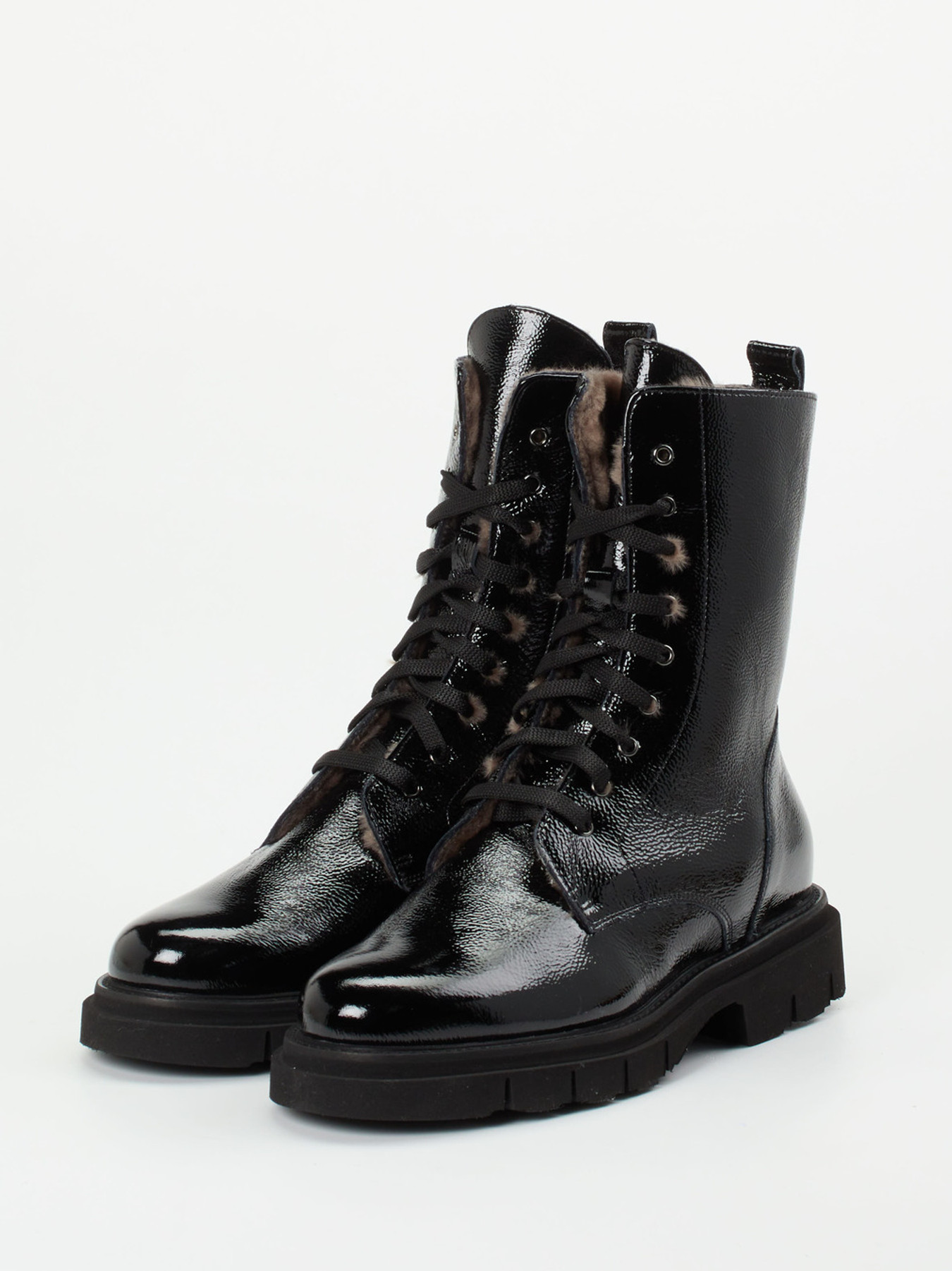 Schnürstiefelette schwarz 1823009010002