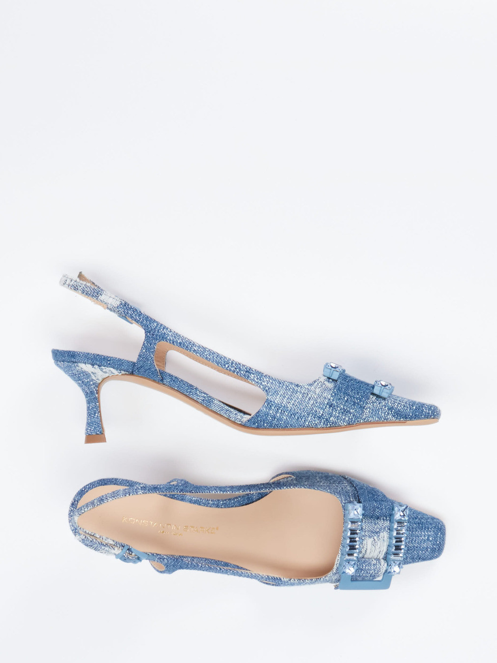 Slingpumps blau 1307159000304