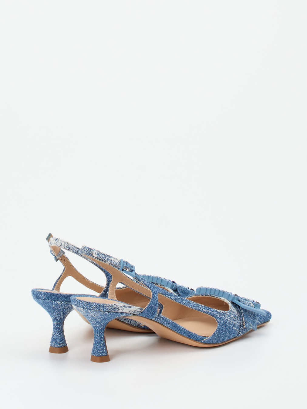 Slingpumps blau 1307159000303