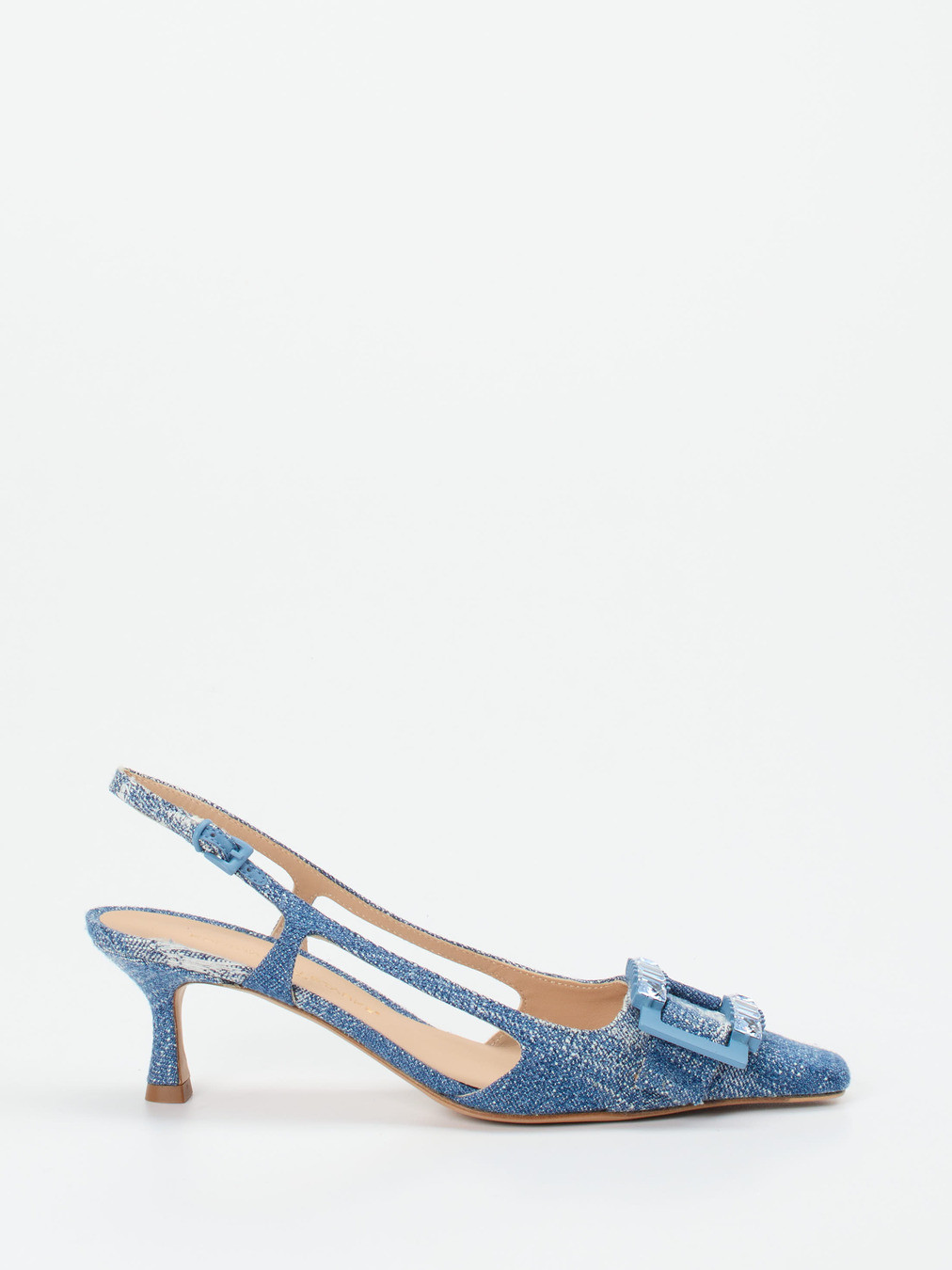 Slingpumps blau 1307159000301