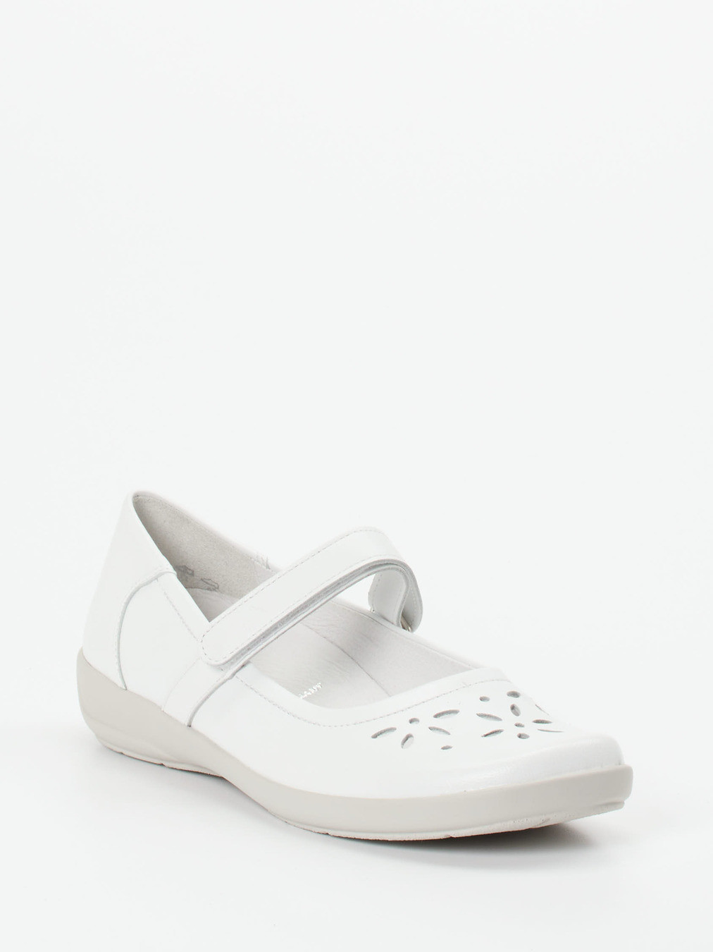 Spangenschuh Flora weiß 2485799003006