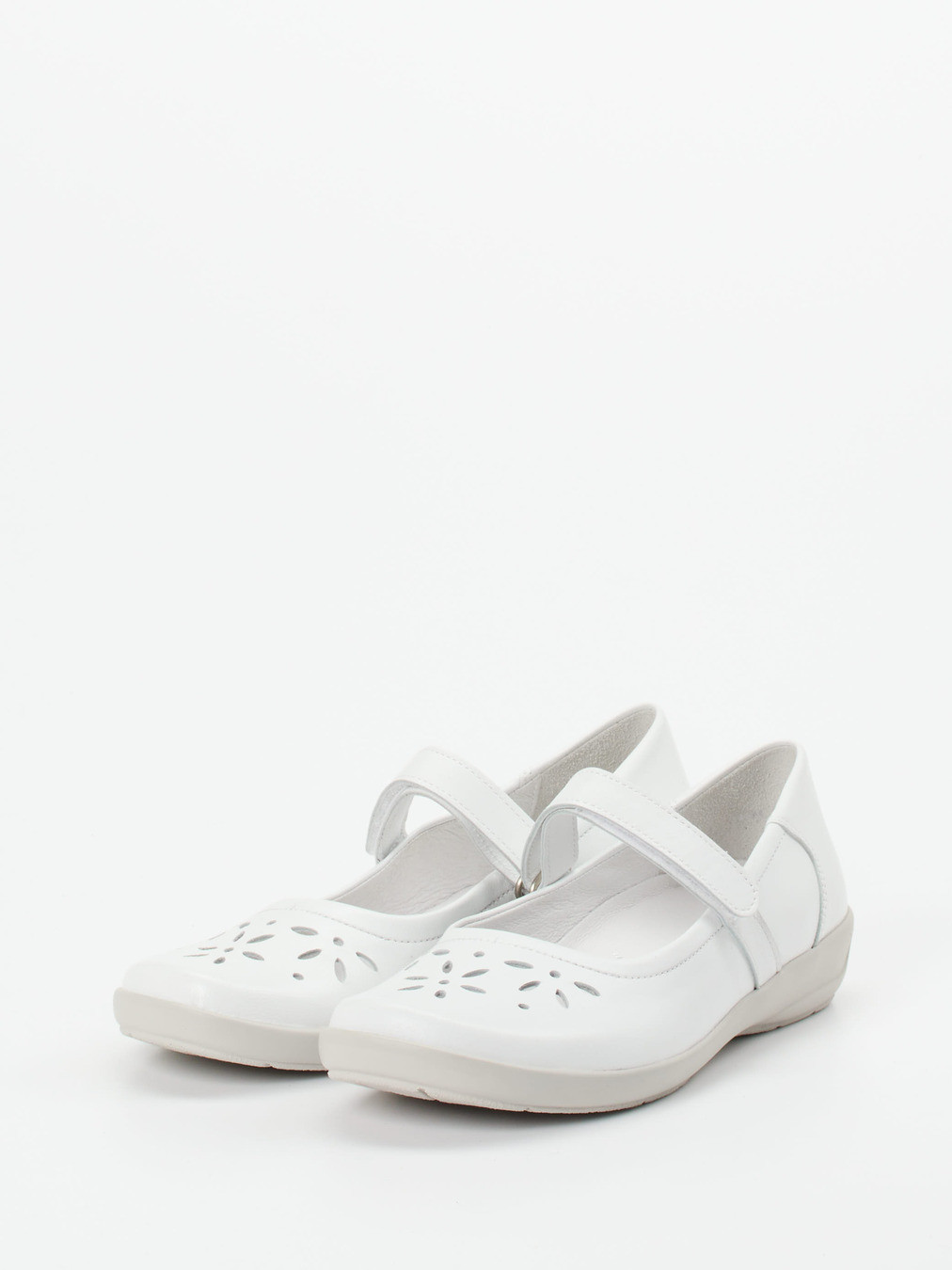 Spangenschuh Flora weiß 2485799003002