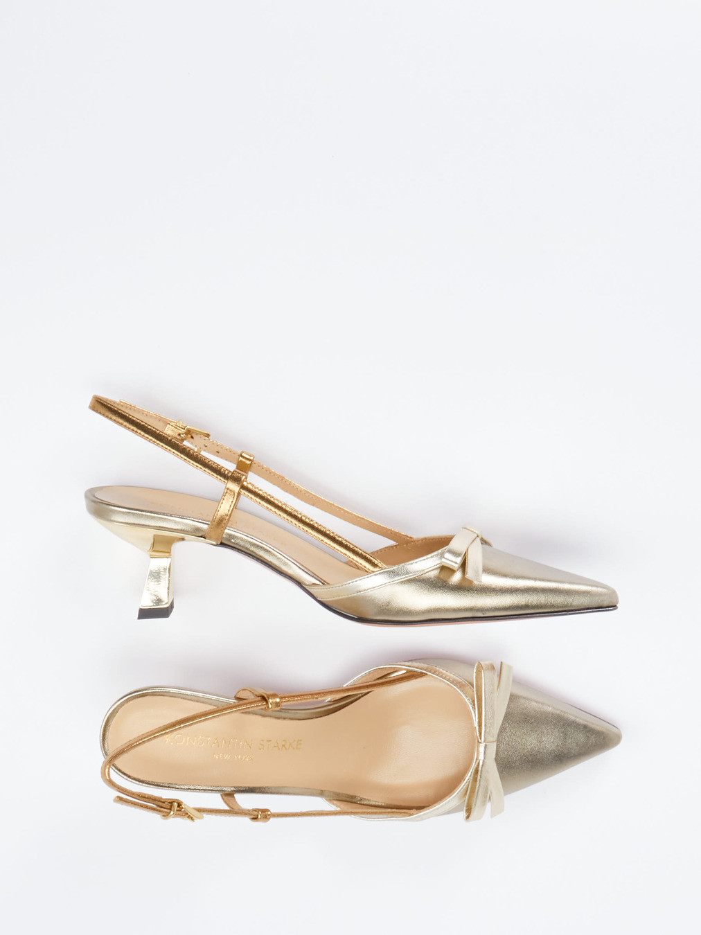 Slingpumps gold 1307889000504