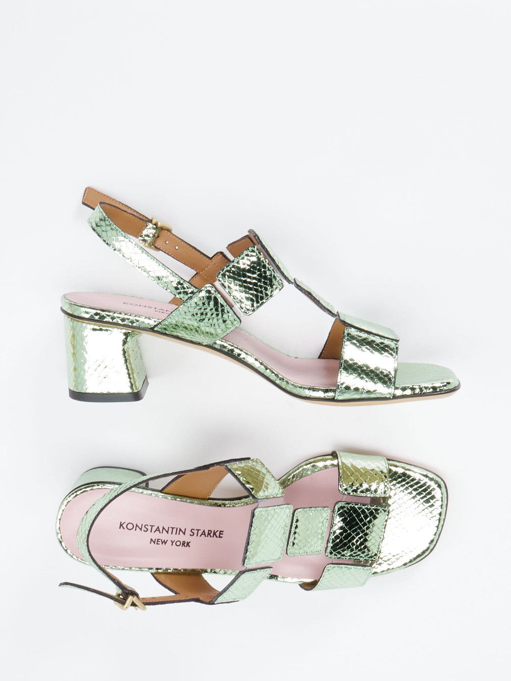 Sandalette grün 1228699000304