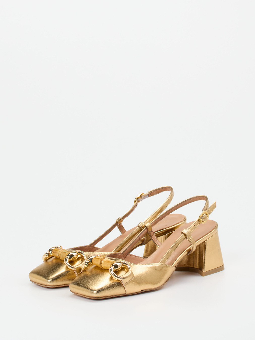 Slingpumps gold 1306889000702