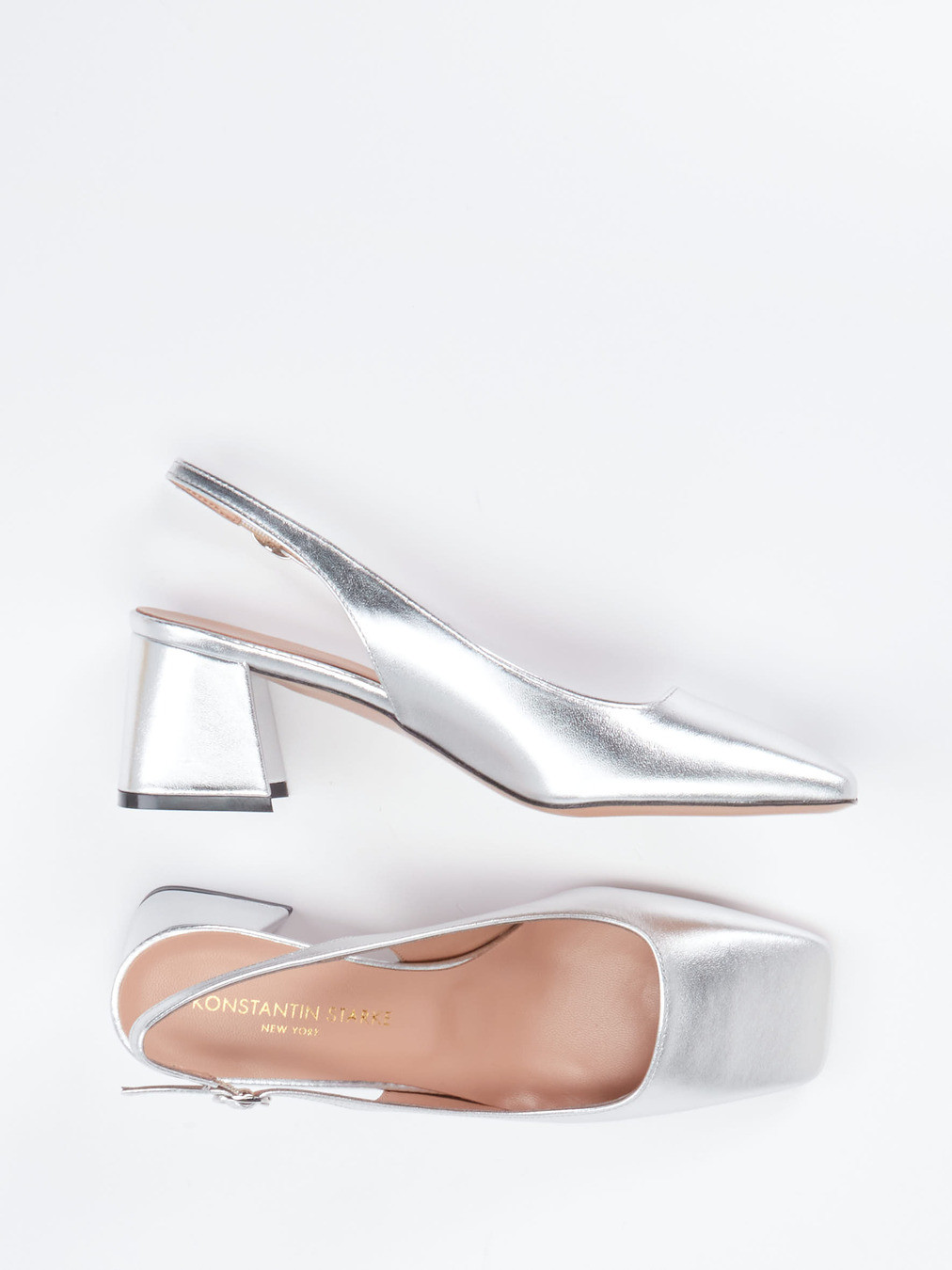 Slingpumps silber 1306449001404