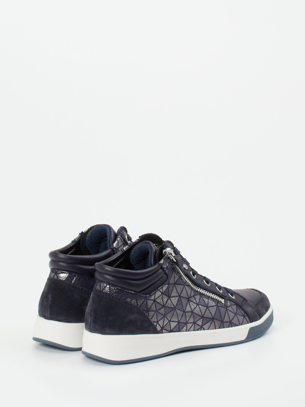 Schnürstiefelette blau 2751109011803