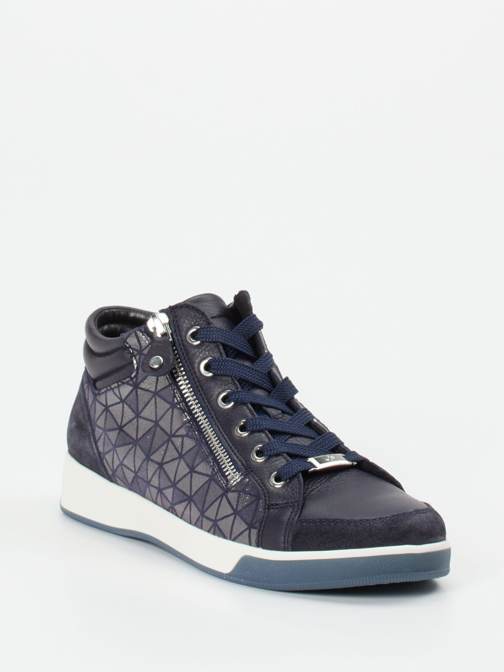 Schnürstiefelette blau 2751109011806