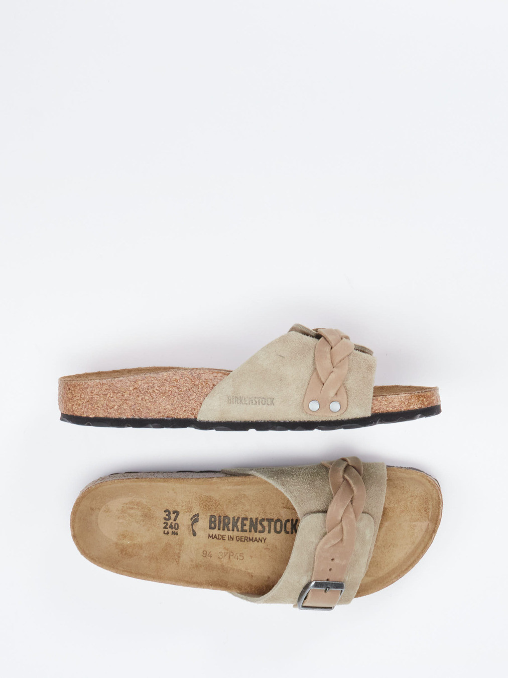 Pantolette Oita Braided braun 2110249000404