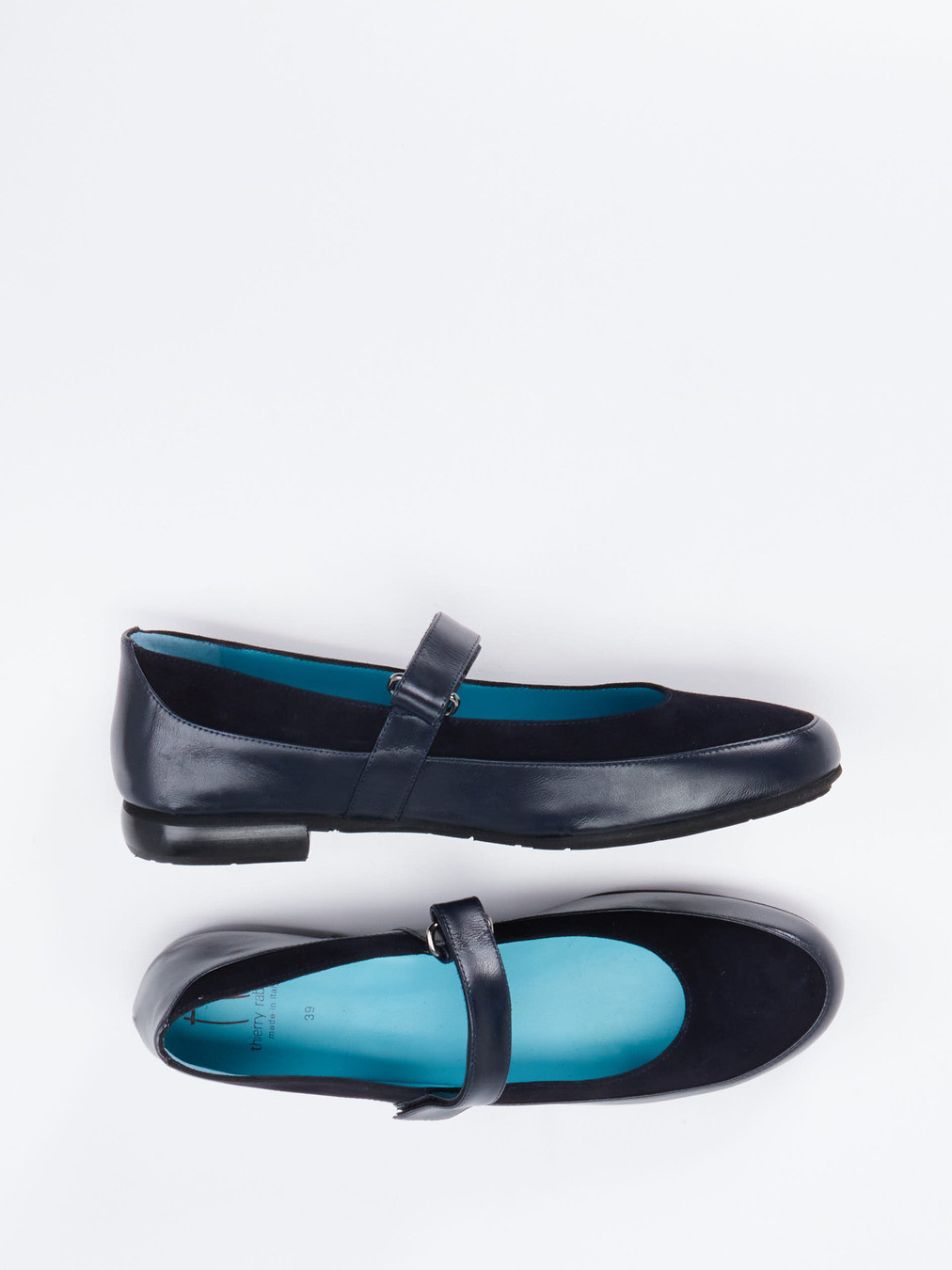 Spangenpumps blau 1421109002104