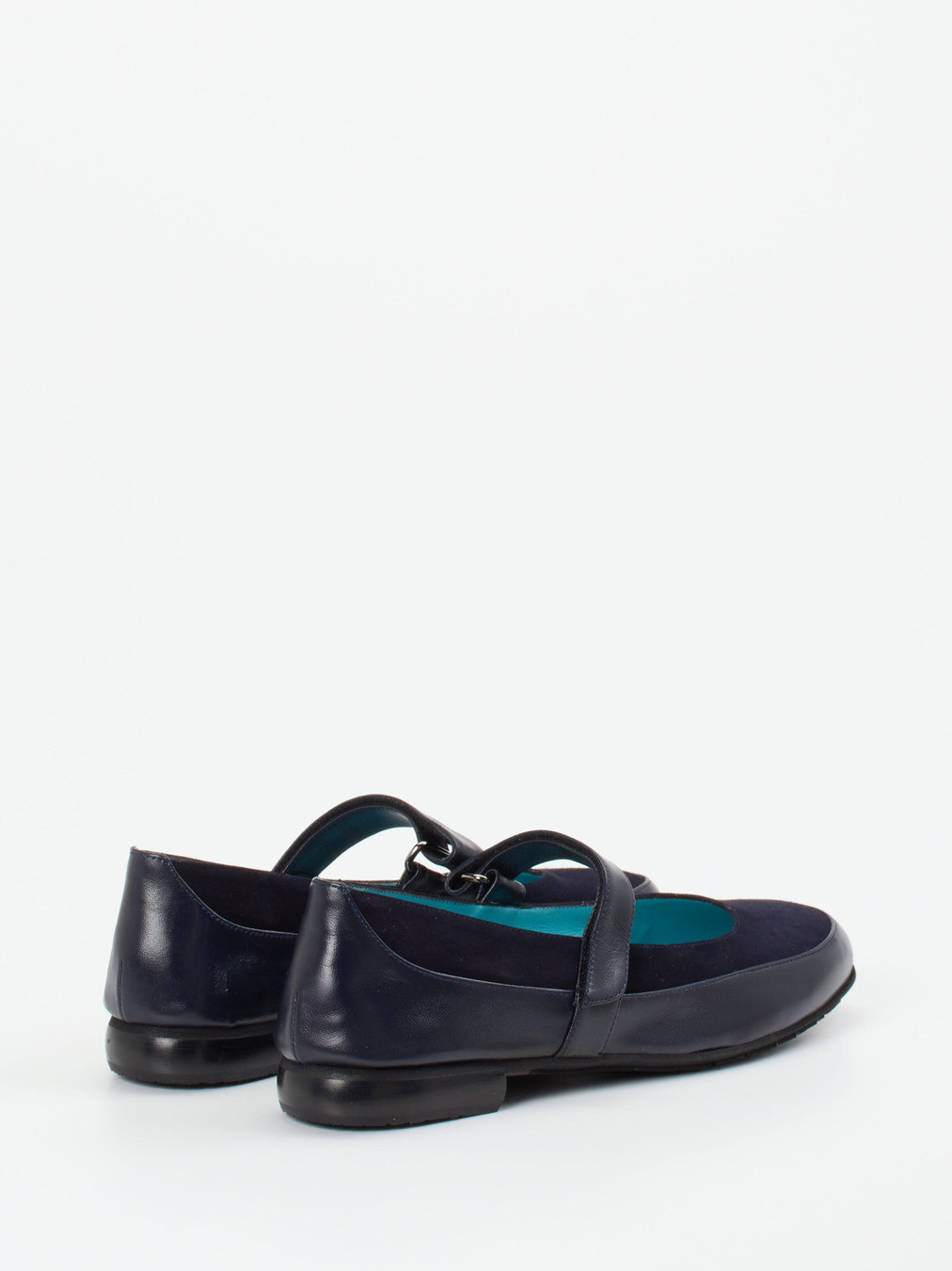 Spangenpumps blau 1421109002103