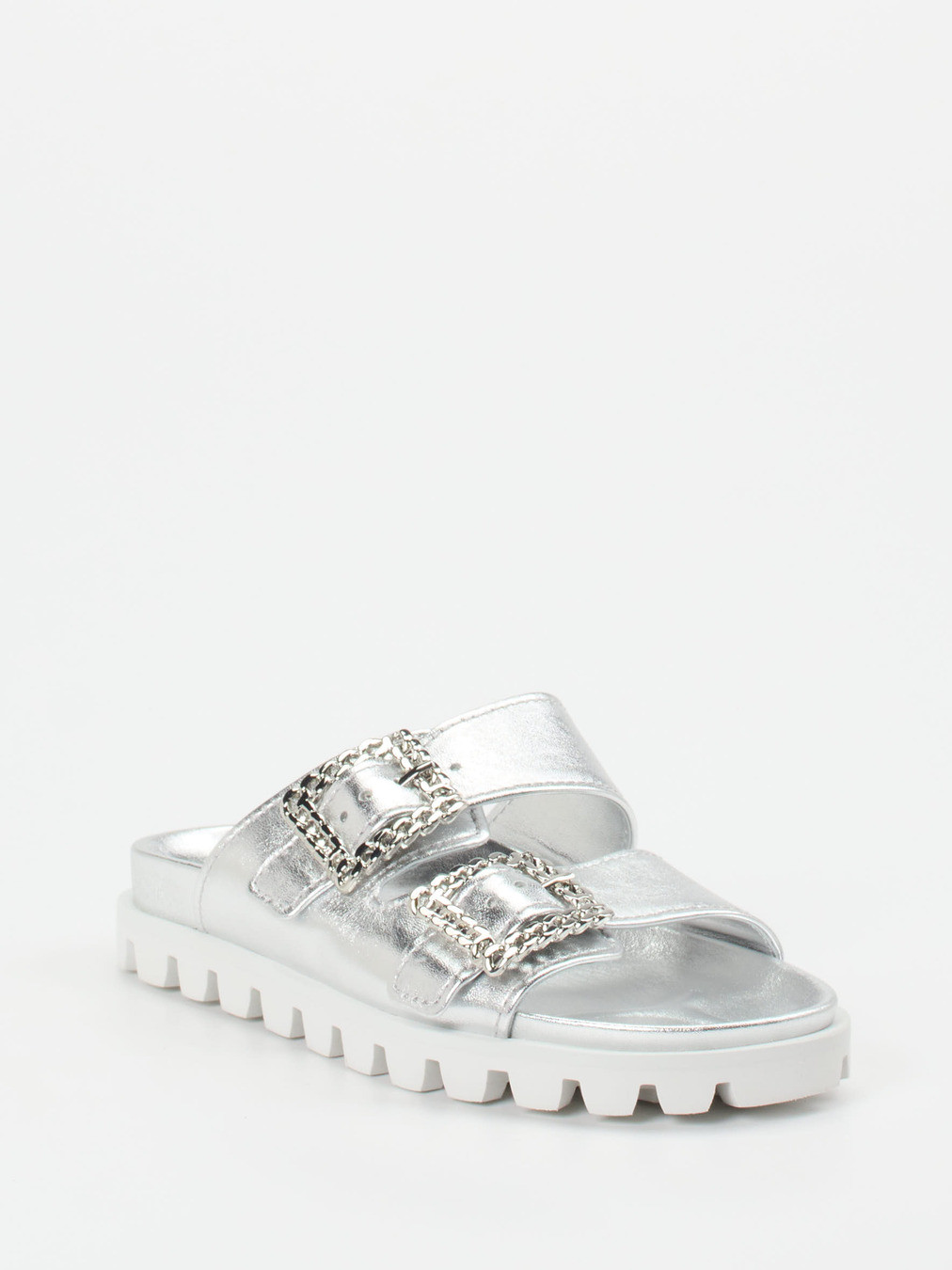 Pantolette silber 1101449000806