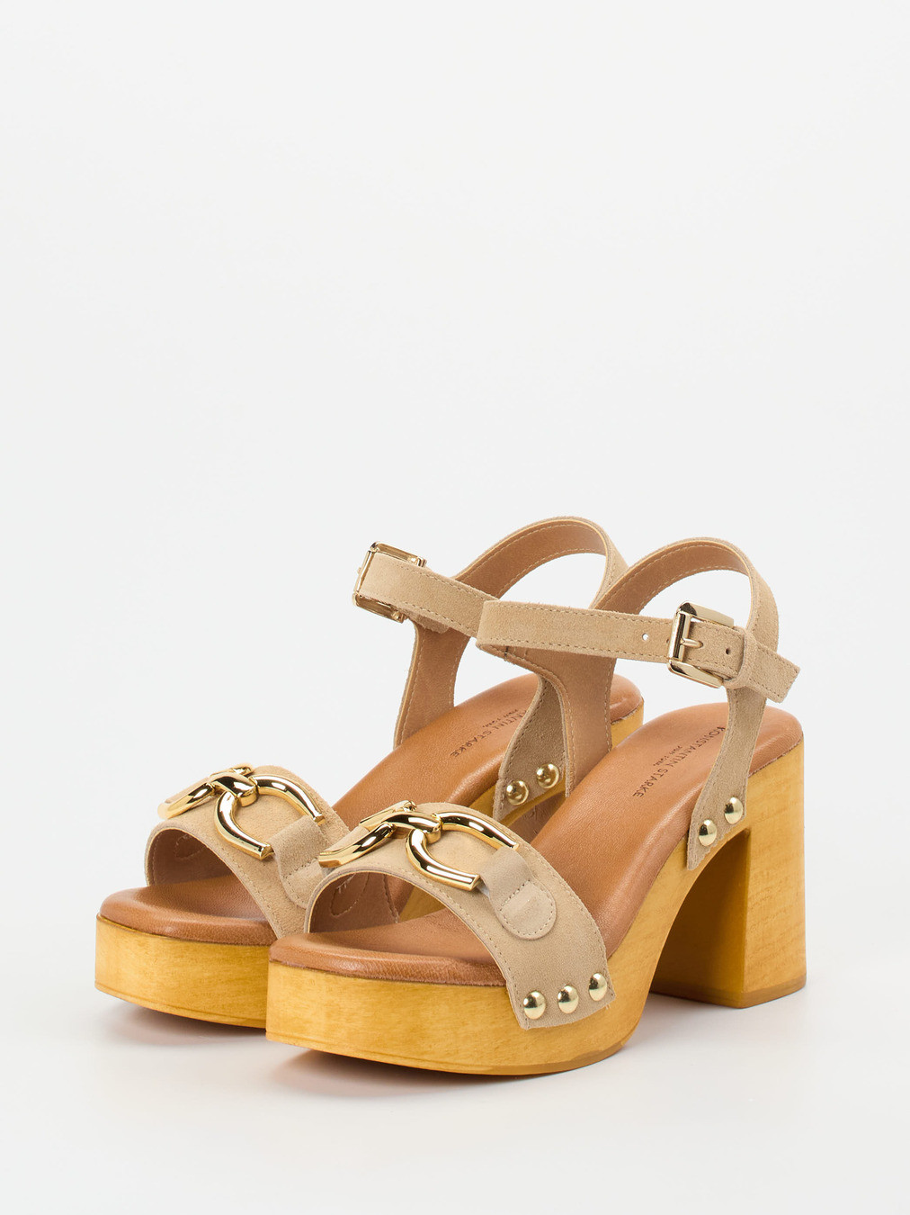 Plateau-Sandalette beige 1249399000602