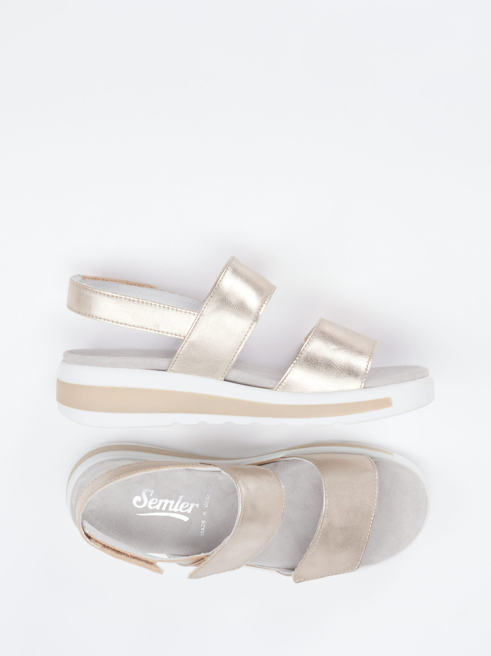 Klettsandalette gold 2253889000104