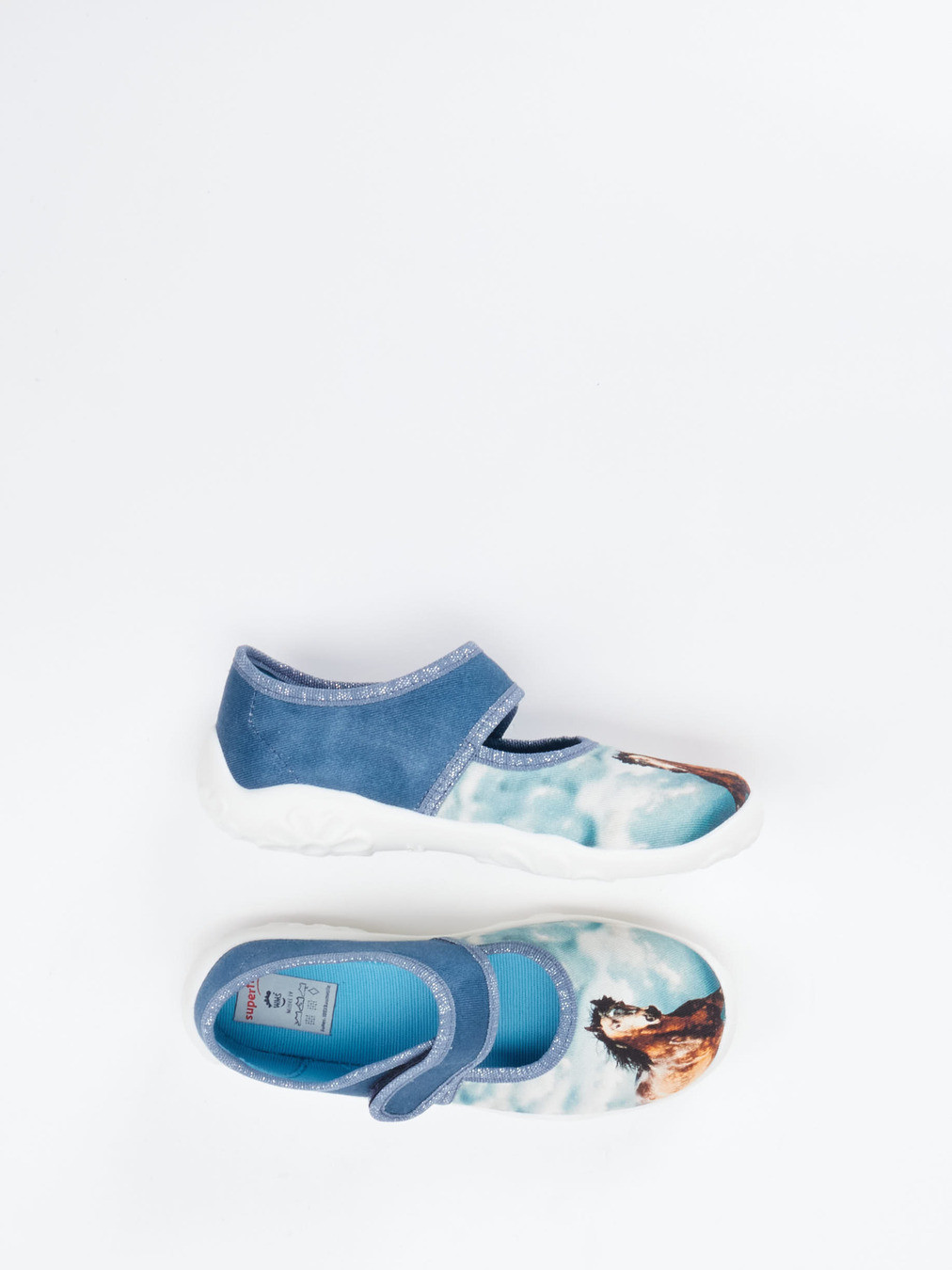 Kletthausschuh blau 7616159001404