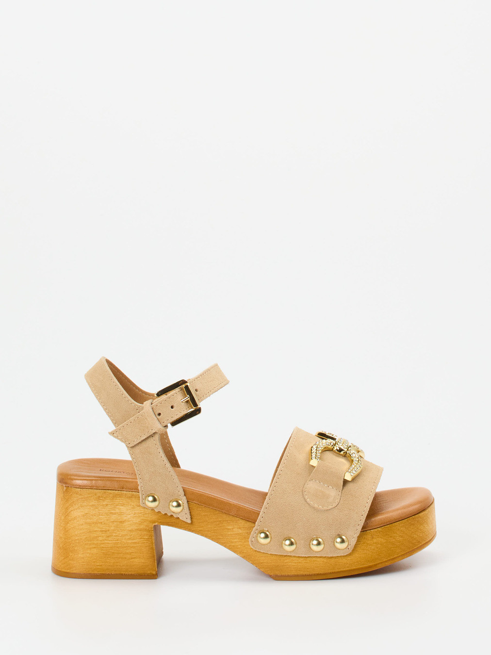 Plateau-Sandalette beige 1247399000101