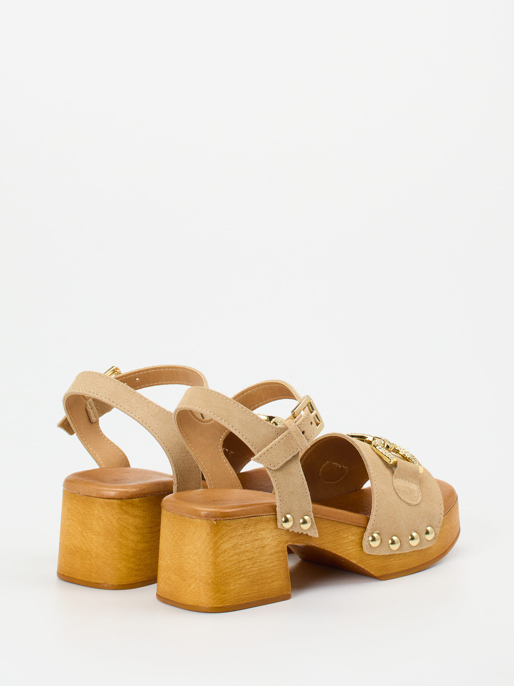 Plateau-Sandalette beige 1247399000103