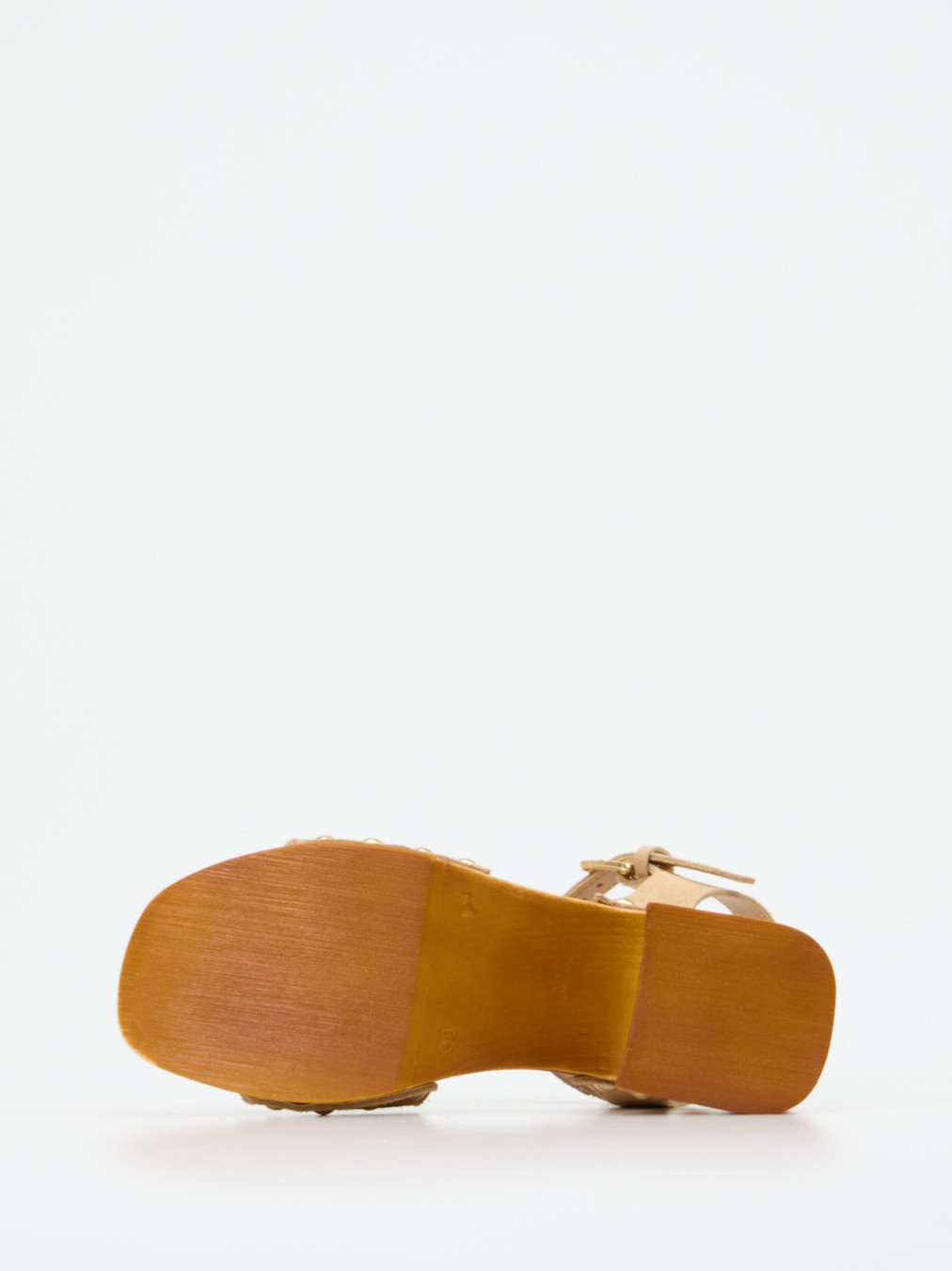 Plateau-Sandalette beige 1247399000105