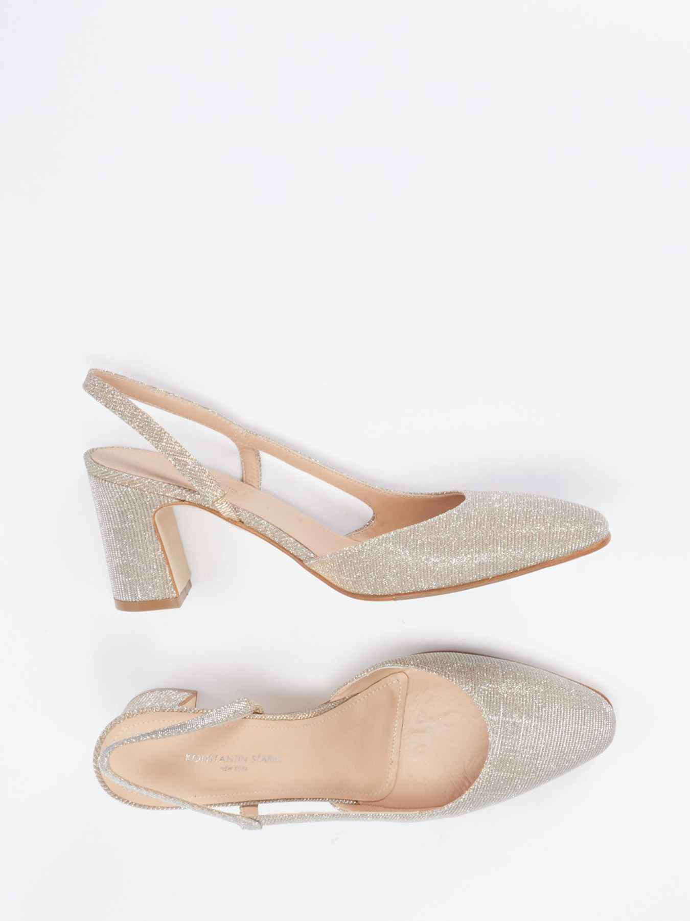 Slingpumps gold 1308889001004