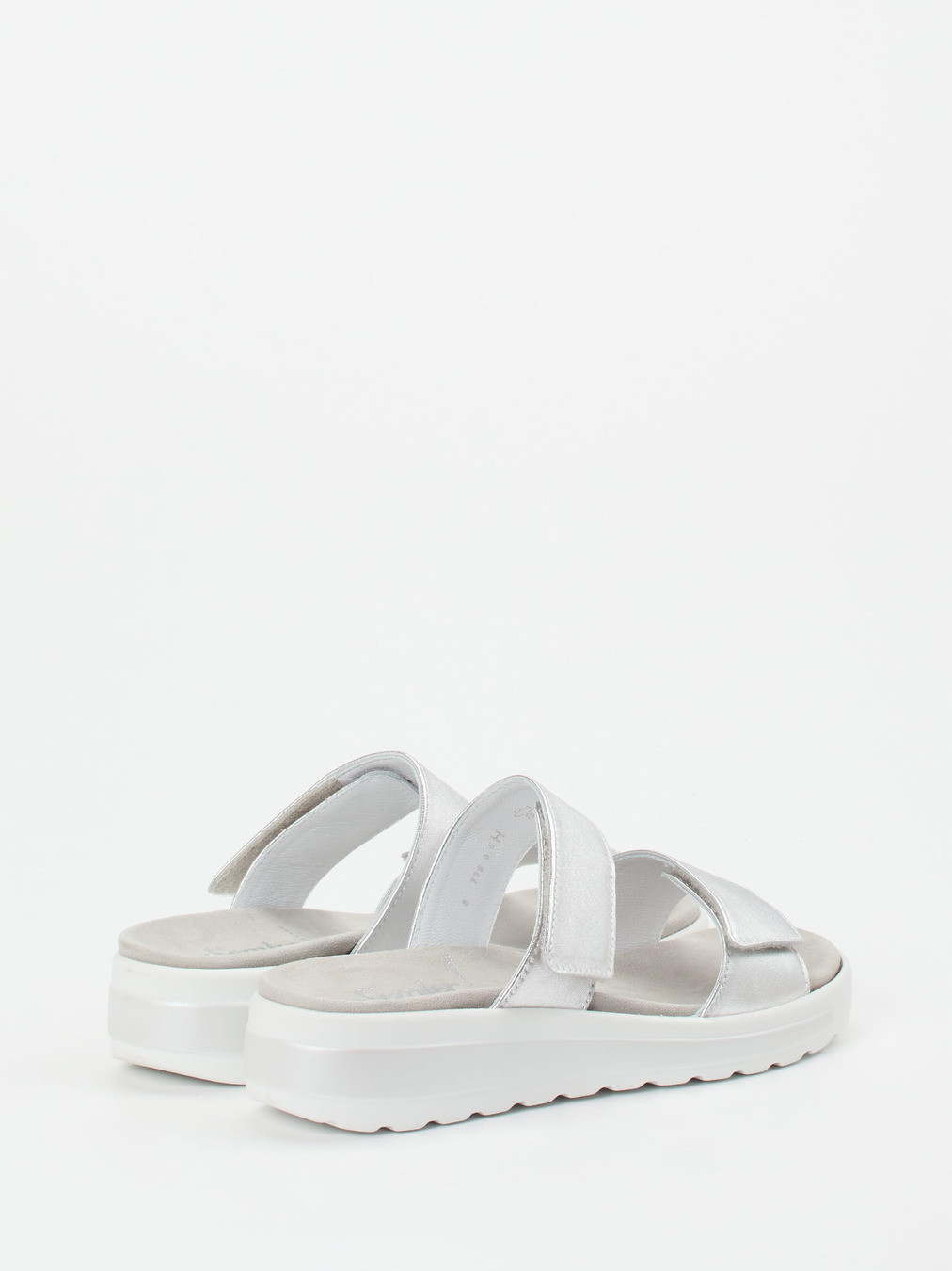 Klettpantolette Hanna grau 2153499000703