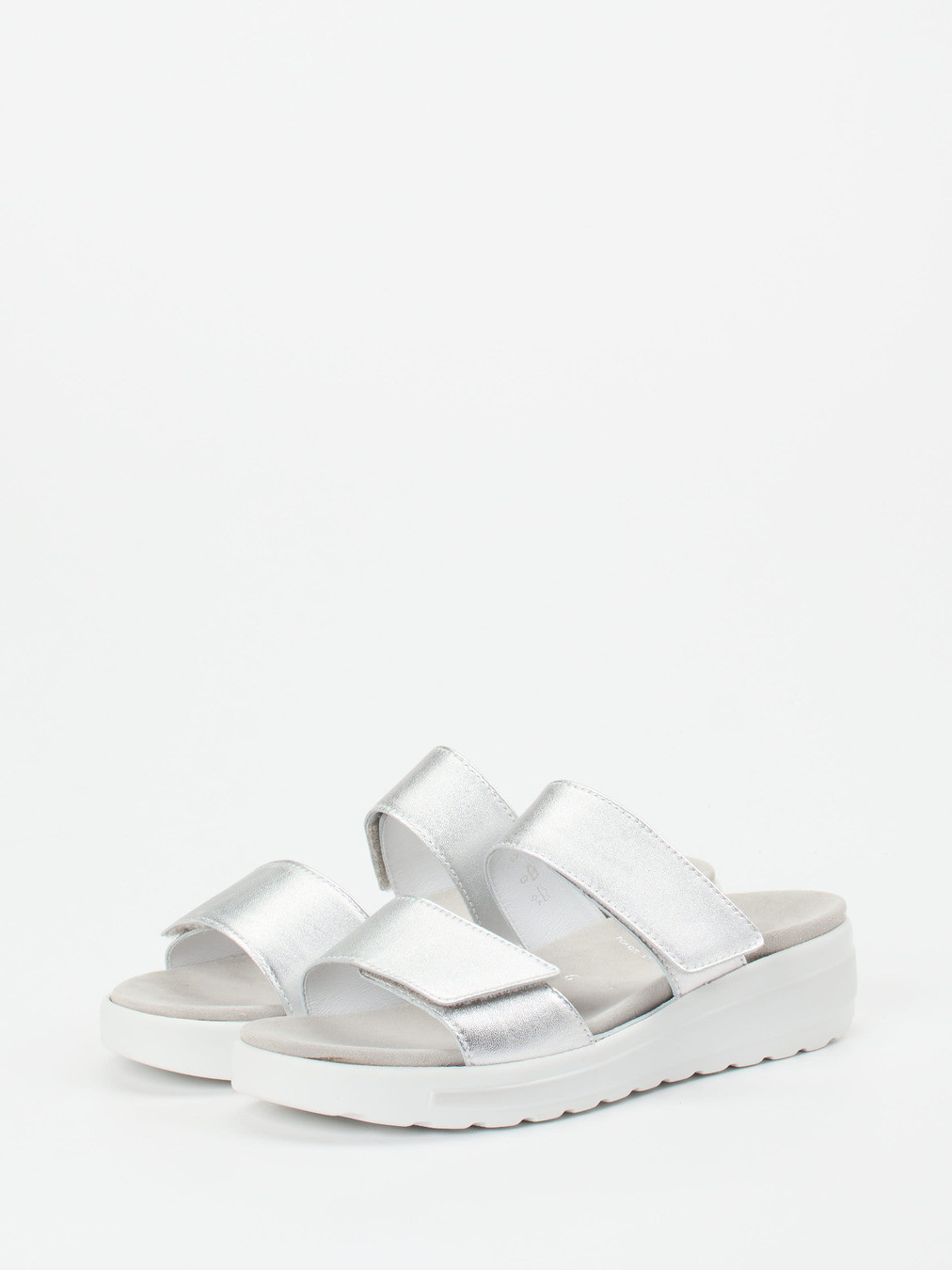 Klettpantolette Hanna grau 2153499000702
