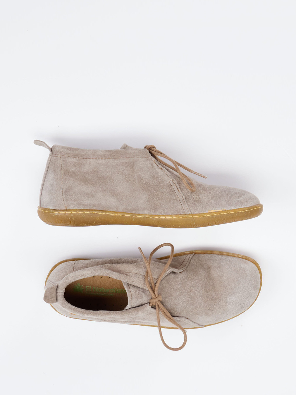 Schnürstiefelette beige 1701349001604