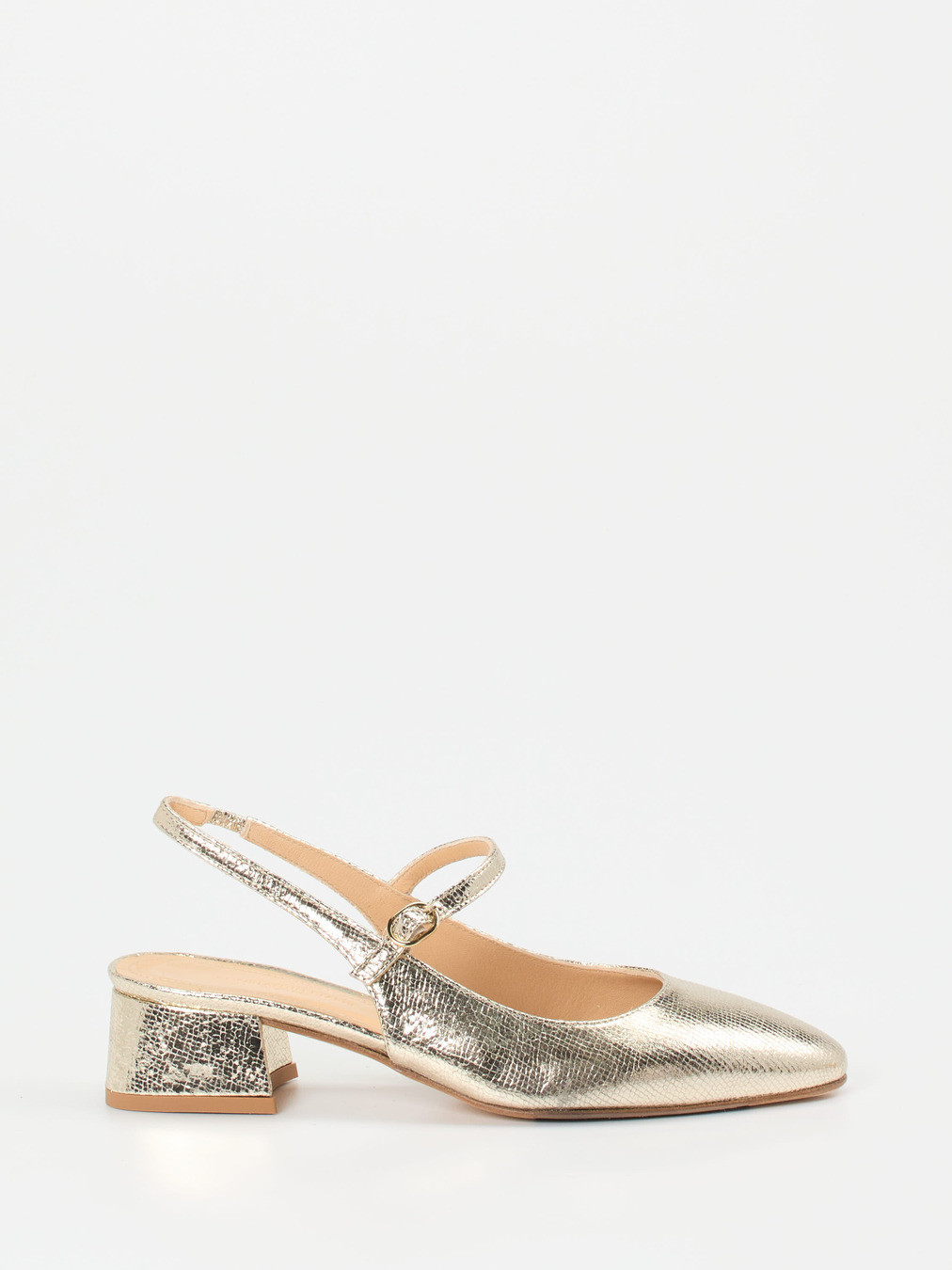 Slingpumps gold 1302889000301