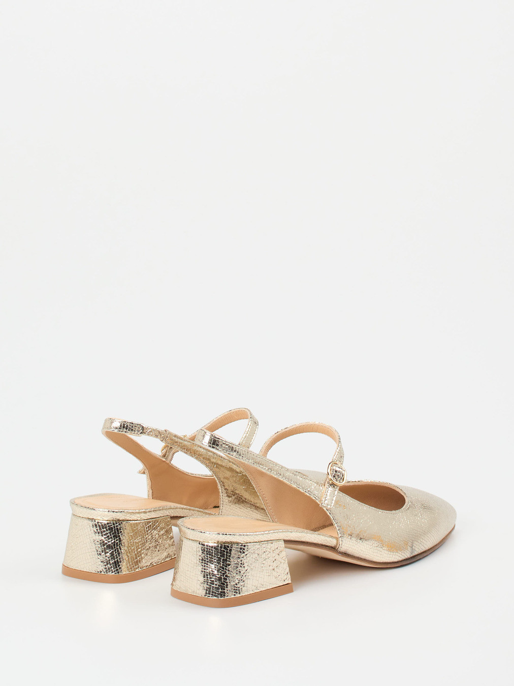 Slingpumps gold 1302889000303