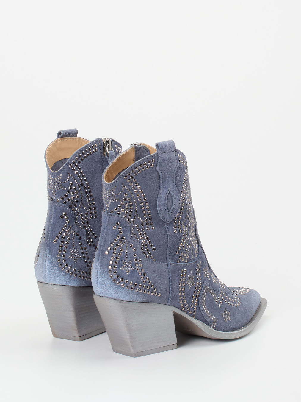 Stiefelette blau 1738159000203