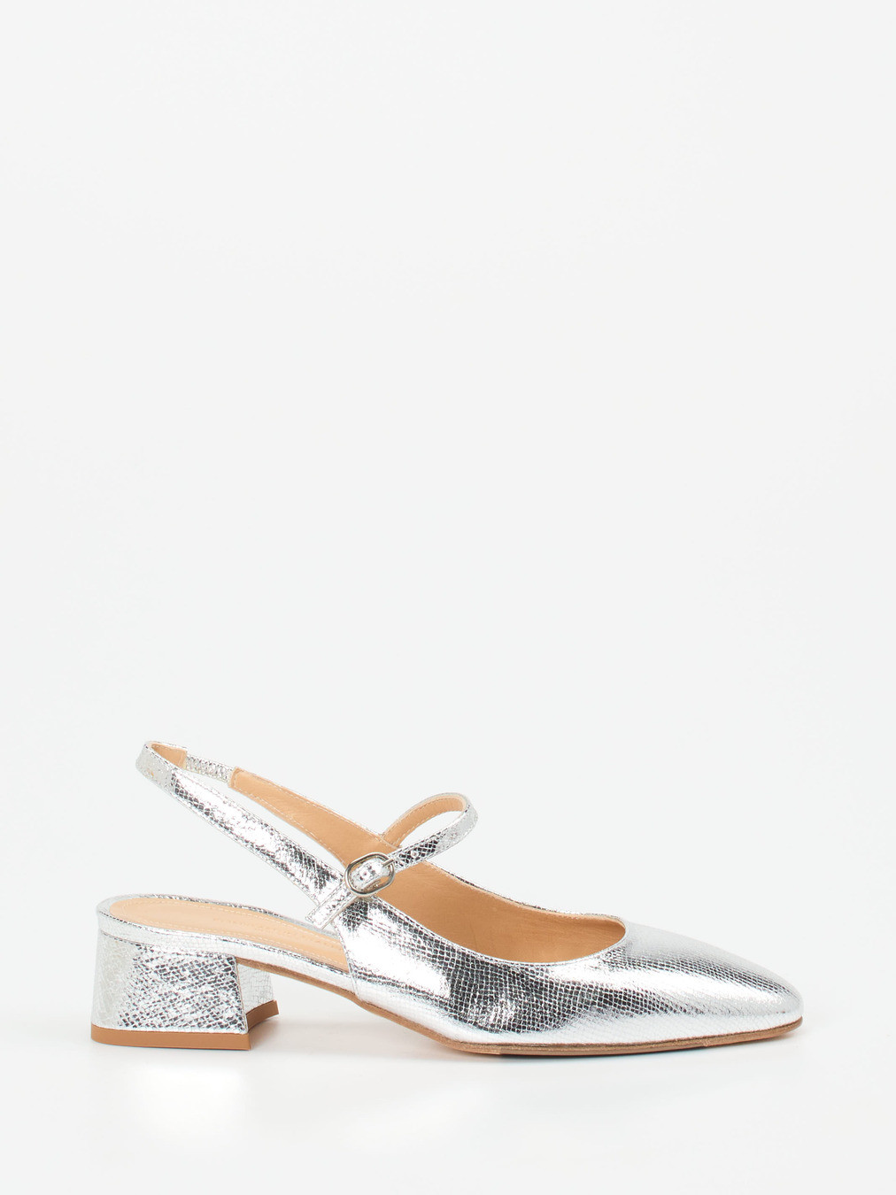 Slingpumps silber 1302449000101