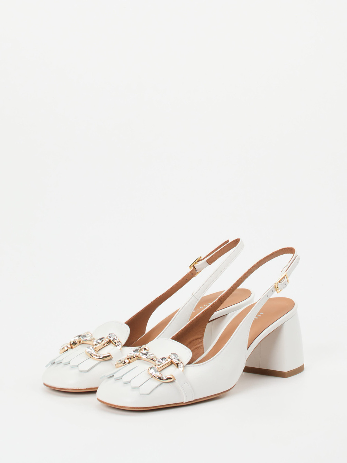 Slingpumps weiß 1308799000702